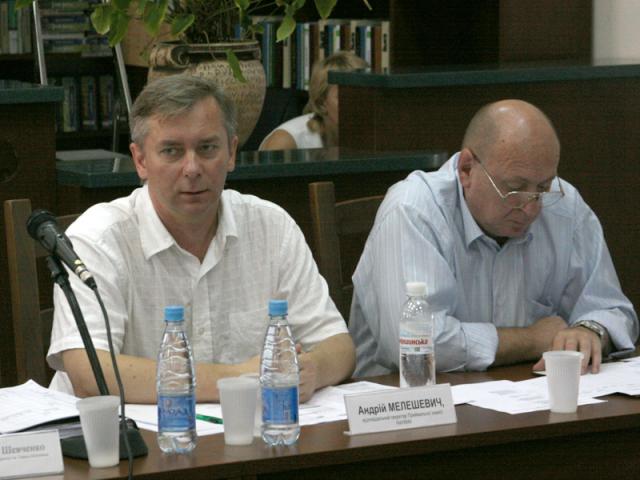 Андрій Мелешевич (ліворуч) та В"ячеслав Невінчаний